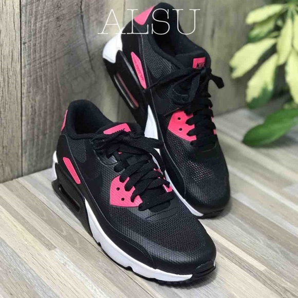 Nike Air Max 90 Ultra 2.0 GS Black Pink W AUTHENTI - Picture 4 of 8